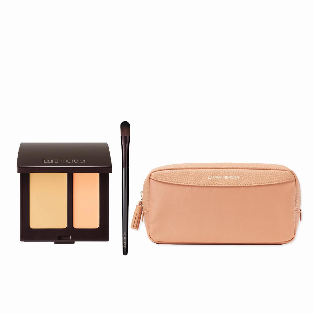 [로라 메르시에] 시크릿 카뮤플라지 5.92g &카뮤플라지 파우더 브러쉬 1ea 세트