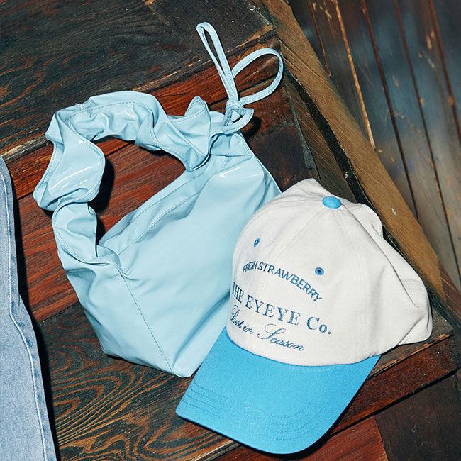 PETIT HANI SHIRRING BAG_L.BLUE (EEOR1BAY01W)