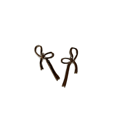 [viviflo select] ribbon earring / 리본귀걸이