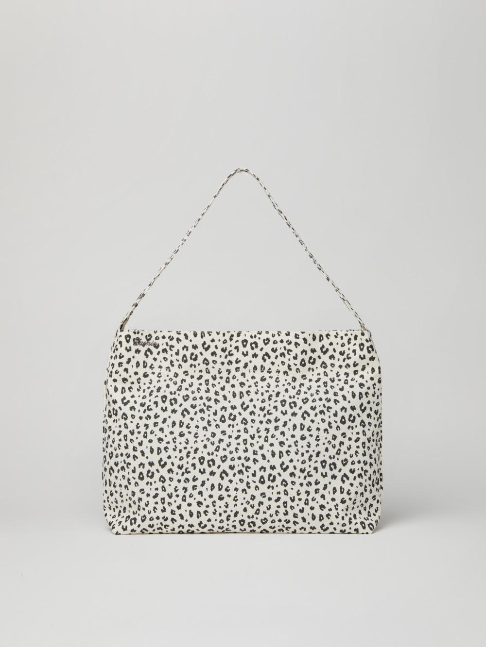 제니오 [made] 레오파드 지퍼 에코백