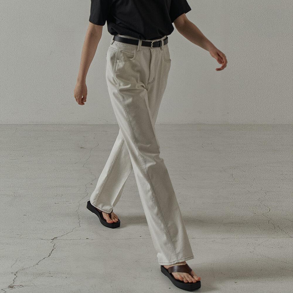[4차 3/30예약배송] 클래식 데님_off white