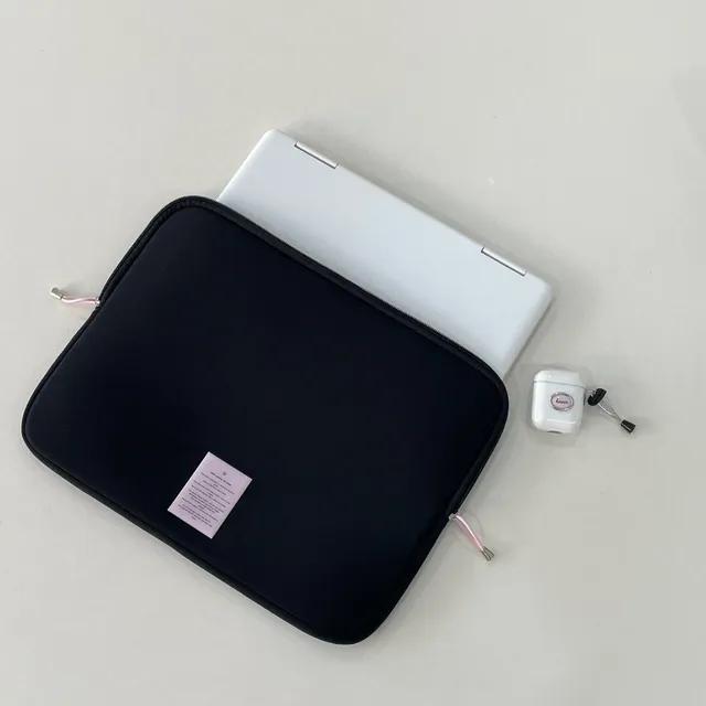 pink letterig pouch (노트북/아이패드 파우치)