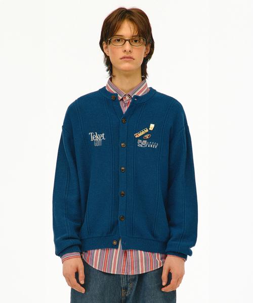 Happenstance Cardigan Blue