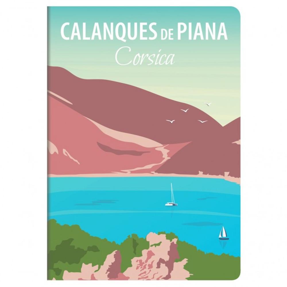 클레르퐁텐 프랑스 컬렉션 만년필용 노트 A5 깔랑크 드 피아나