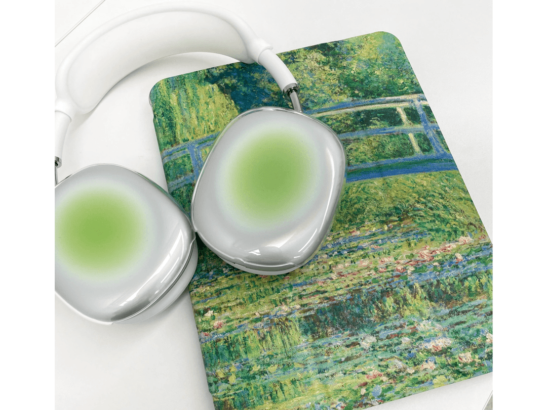 [에어팟맥스 케이스] 투명 블러쉬 에어팟 맥스 케이스