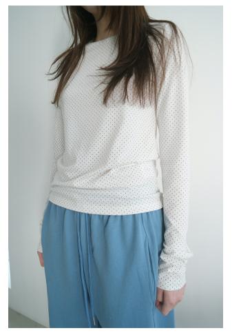 에프터먼데이 mini dot T-shirt (4c)