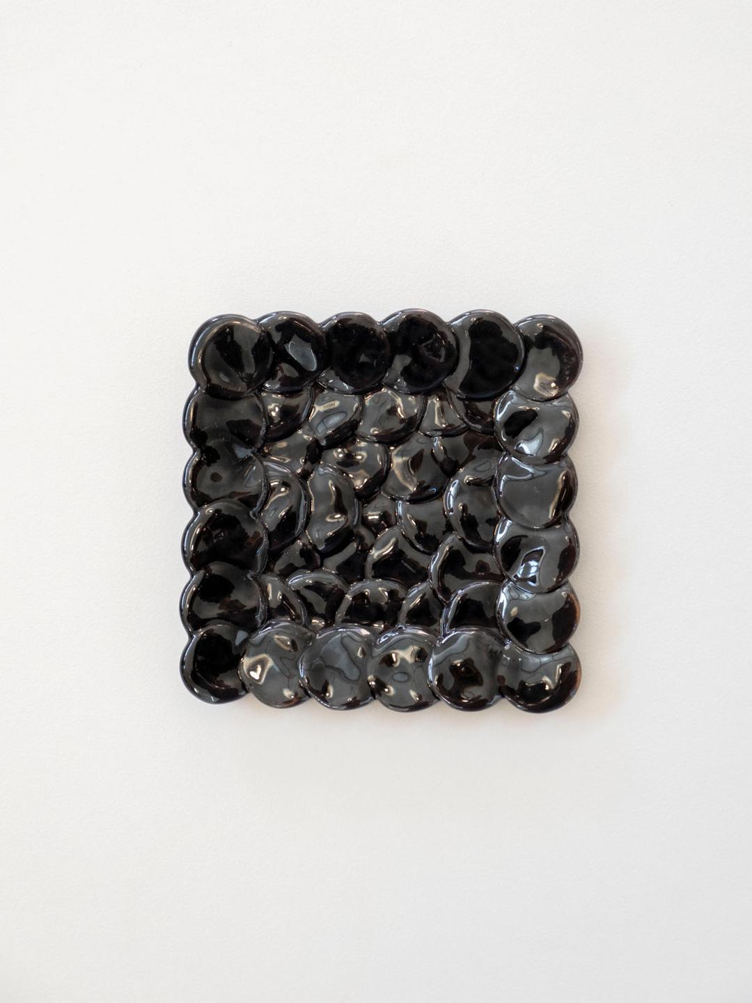 [Eastsmoke] Small Plate (warm black, square)