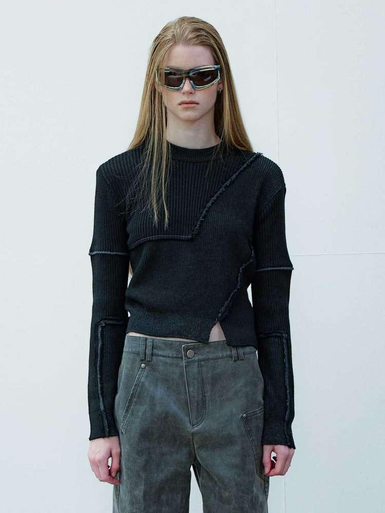 절개 니트 풀오버 AK4WP84010