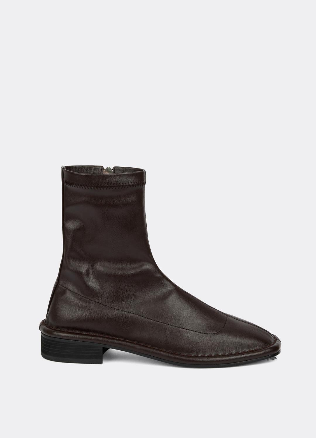 MINIMAL SOCKS BOOTS (WINE)