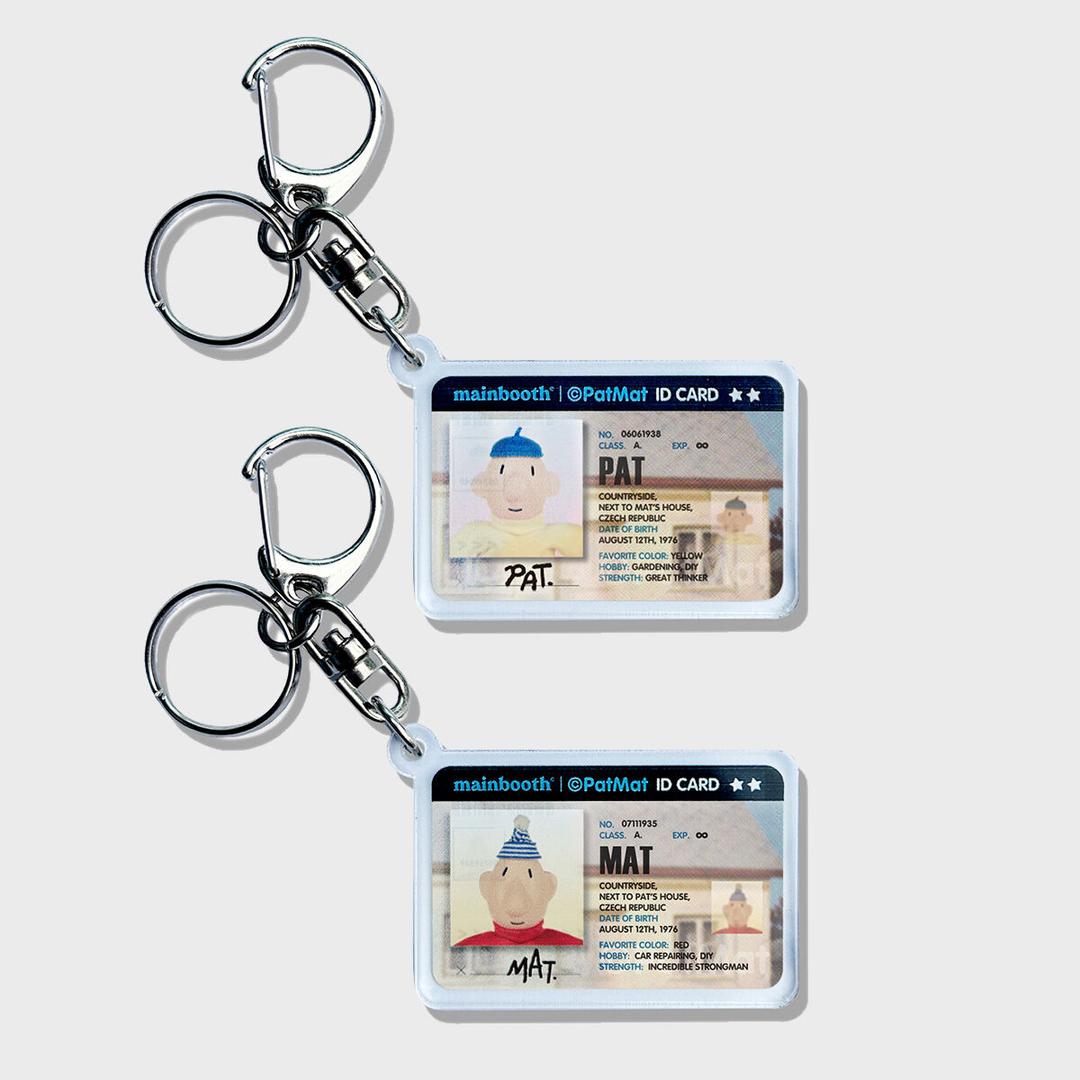 [Pat&Mat] ID Card Key Ring