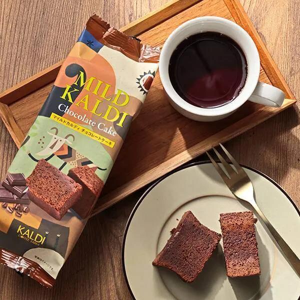 KALDI COFFEE FARM 마일드칼디 초콜릿 케이크 1개 (5조각) 일본빵 일본제과 일본간식