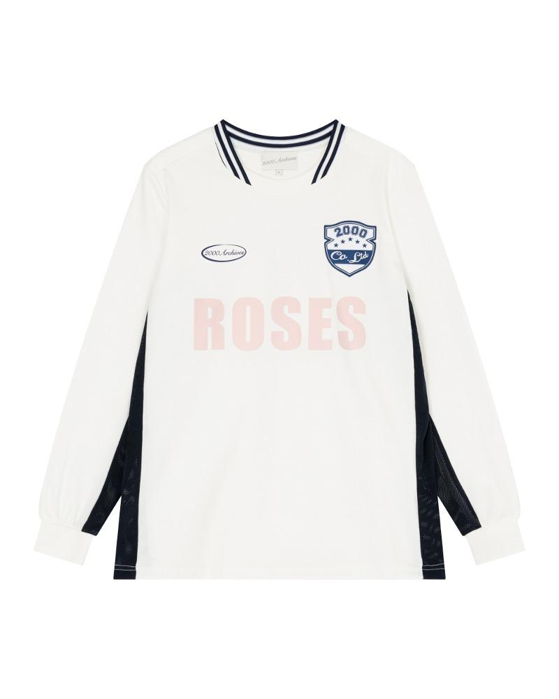 Sporty Oversized T-Shirts (White - Pink)