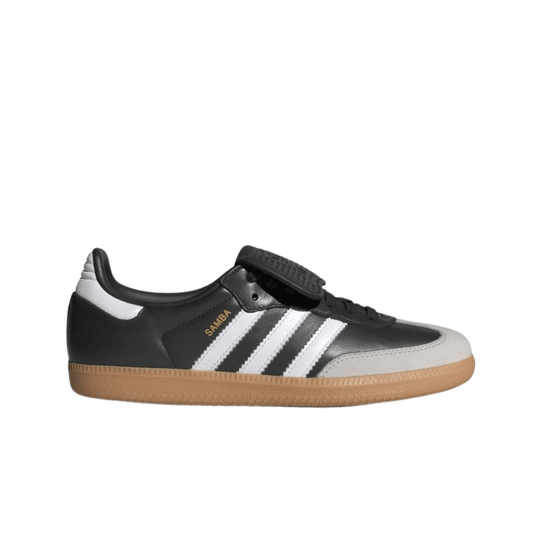 (W) Adidas Samba LT Core Black Cloud White Gold Metallic