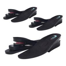 풋인솔 에어 쿠션 다리길이조정 키높이 깔창 3세트