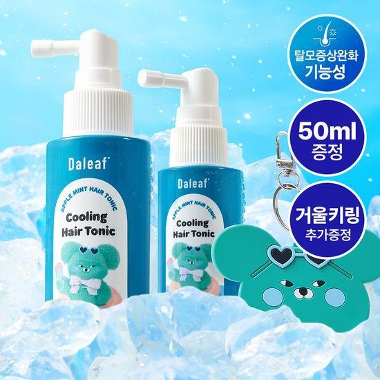 달리프 쿨링 헤어토닉 와사비베어 단독기획(100ml+50ml+거울키링증정)