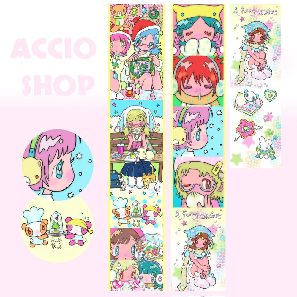 [ ACCIO SHOP ] A Furry Winter 롤 스티커