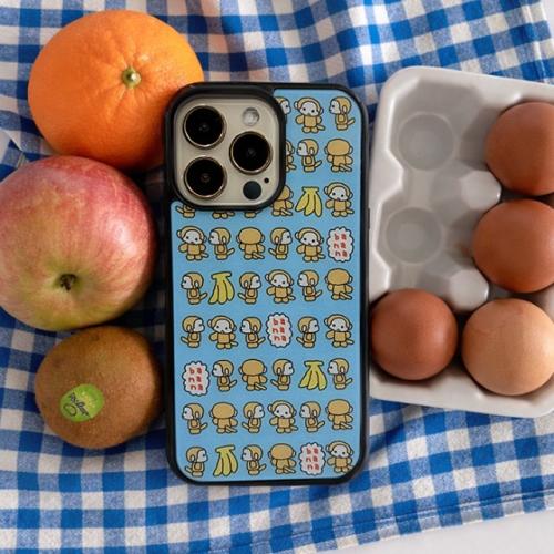 [블랙프레임 몽키숭이]갤럭시 아이폰케이스