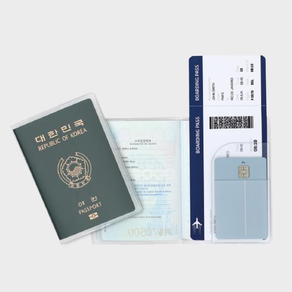 PVC여권케이스2P