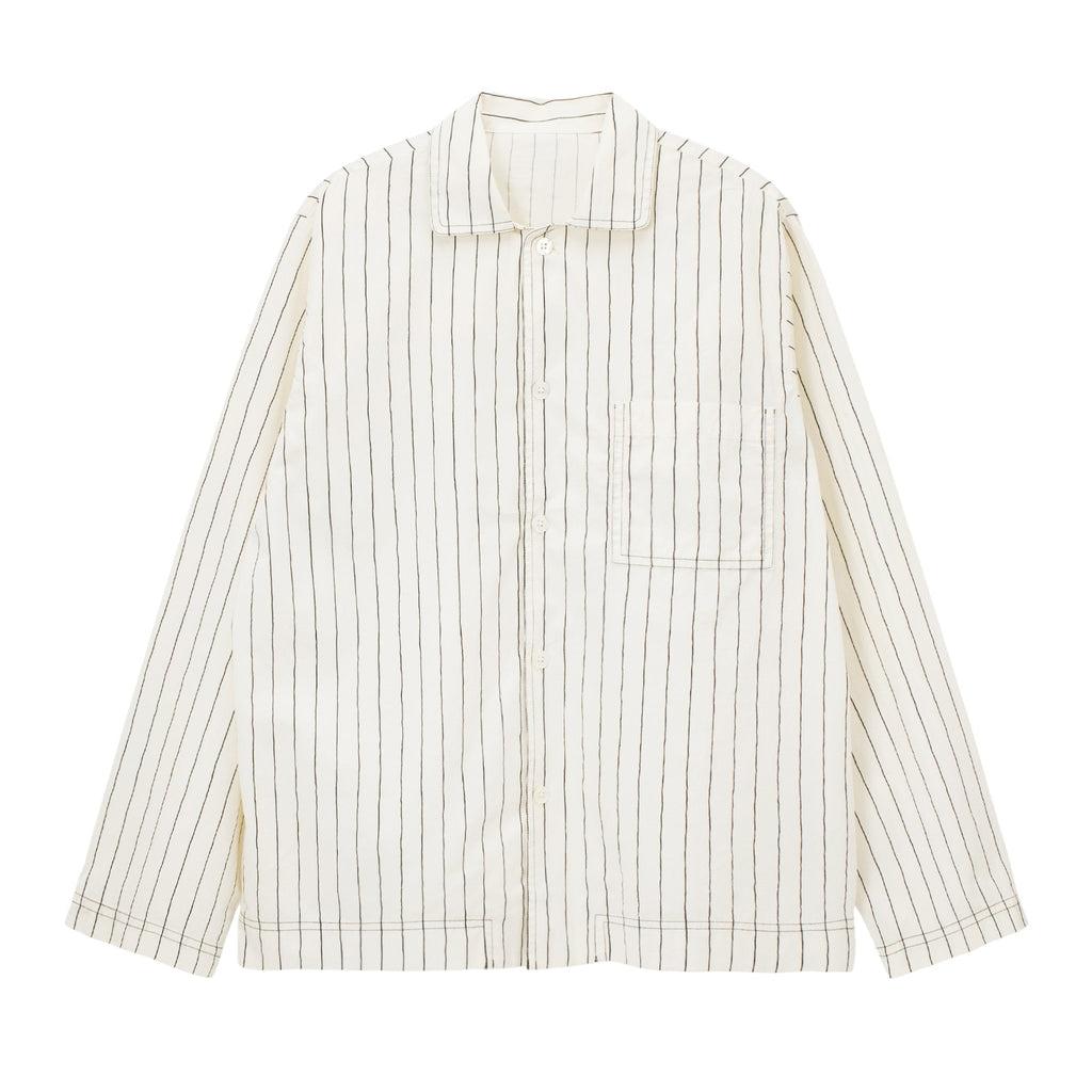 TEKLA POPLIN PAJAMA SHIRT