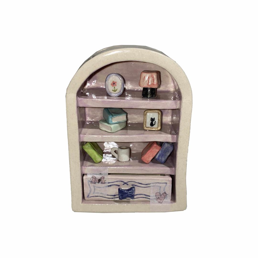 bee.arc.hive | 책장 멀티 홀더 (보라)