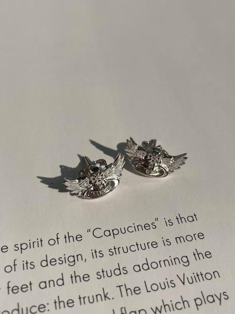 비비안웨스트우드 스털링 실버 925 베스 귀걸이