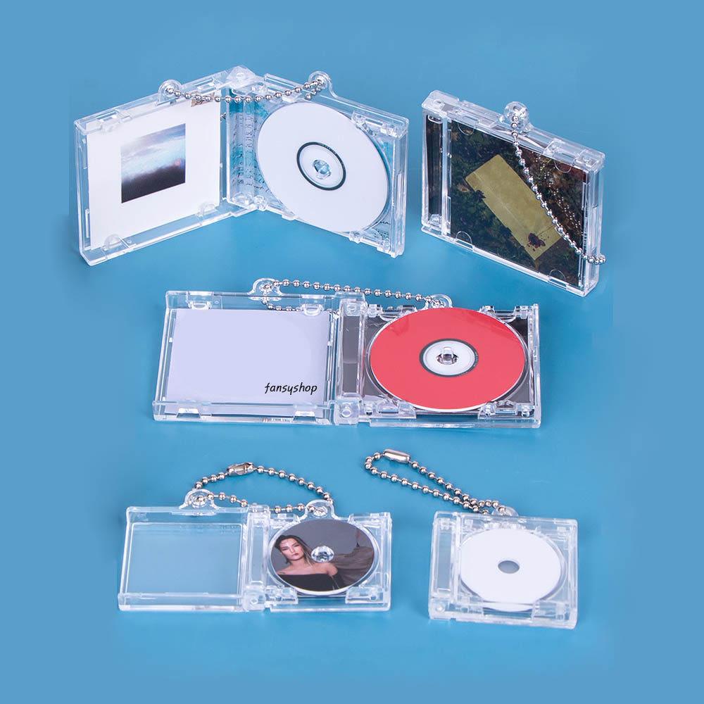 미니 CD 아크릴 키링 앨범 미니어쳐 케이스 굿즈 NFC 키홀더
