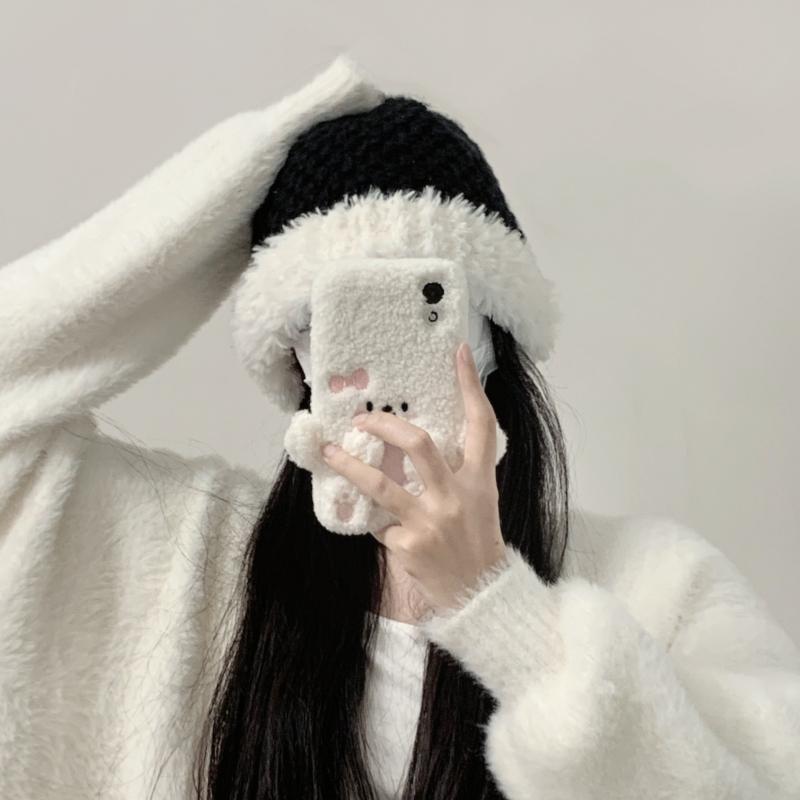 [무배] 눈사람 비니 퍼비니 겨울모자