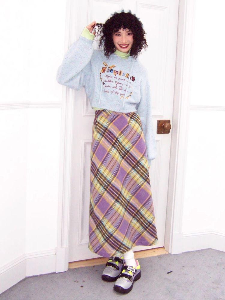 Hand drawn print sweater【s0000004581】