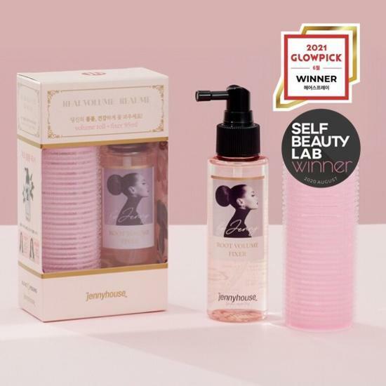 제니하우스 루트 볼륨 픽서 95ml + 헤어롤
