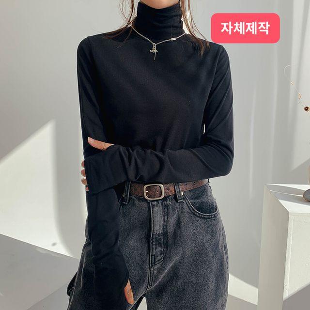 [속기모]폴라 워머티셔츠