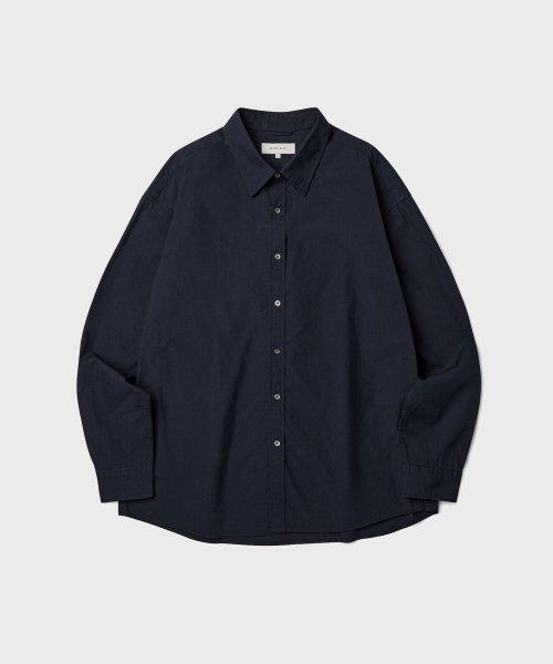 LAUNDRY SHIRT (NAVY)