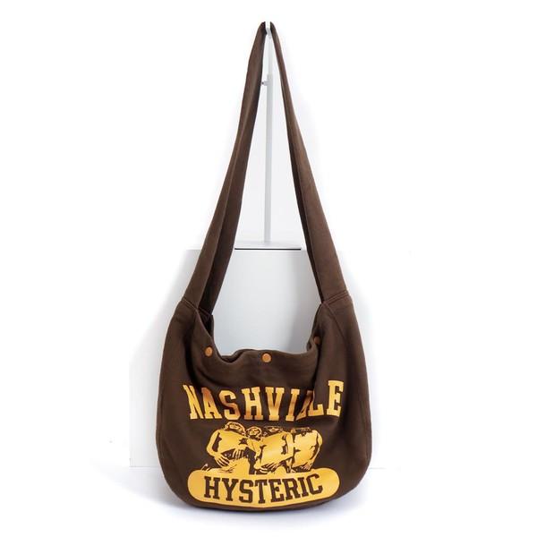 [HYSTERIC GLAMOUR] 내쉬빌 그래픽 스웻 숄더백