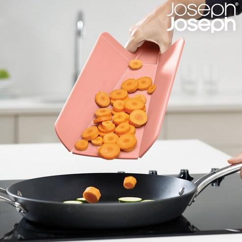 [조셉조셉] 접이식 도마 PLUS 소프트핑크 (대) - 기타수납정리용품 | 쿠팡