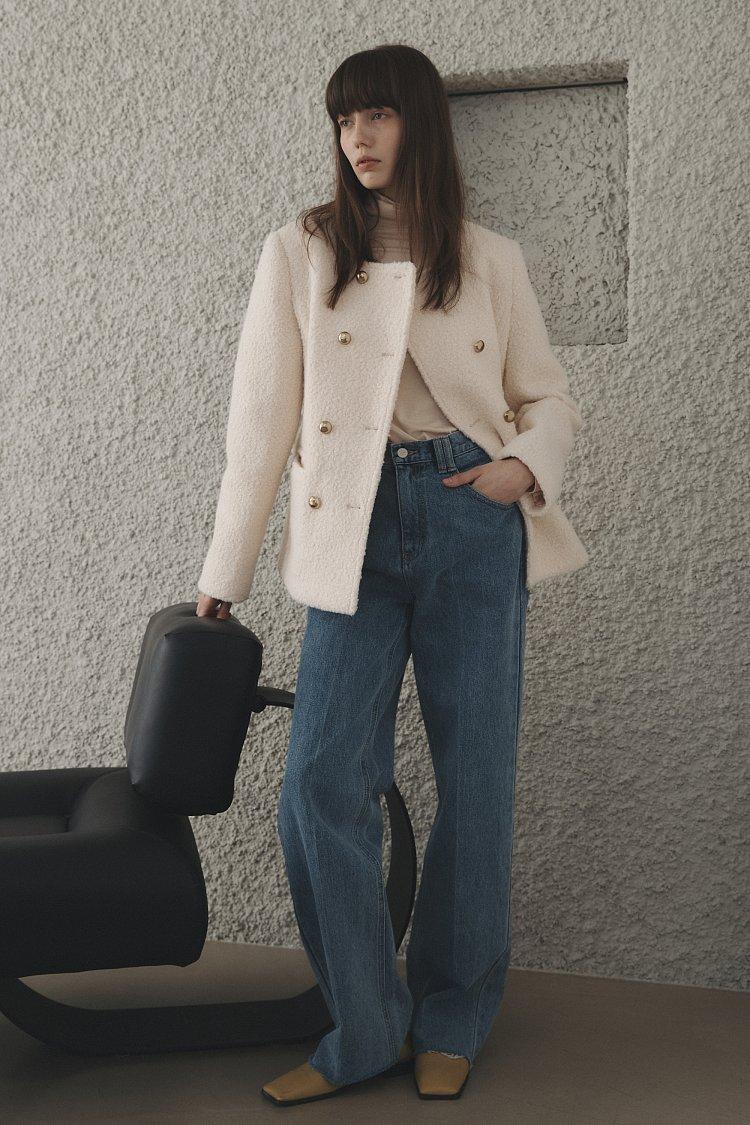 [셀럽착용] 스트레이트 블루 데님 (기본/+4cm)