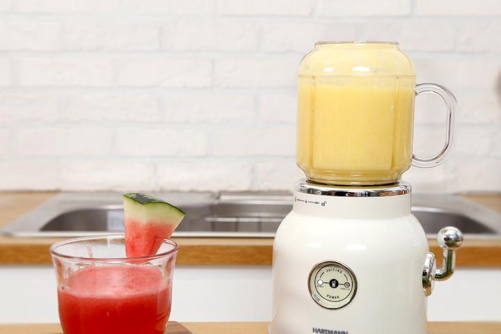 레트로 6중칼날 고성능 미니 믹서기 HMB-S1708