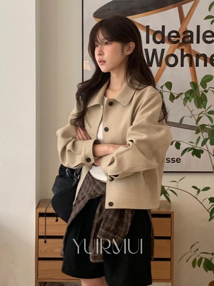 vergamot 베르가못 베를린 싱글 카라 자켓 2color