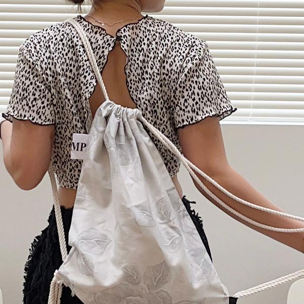 Gray rose multi bag