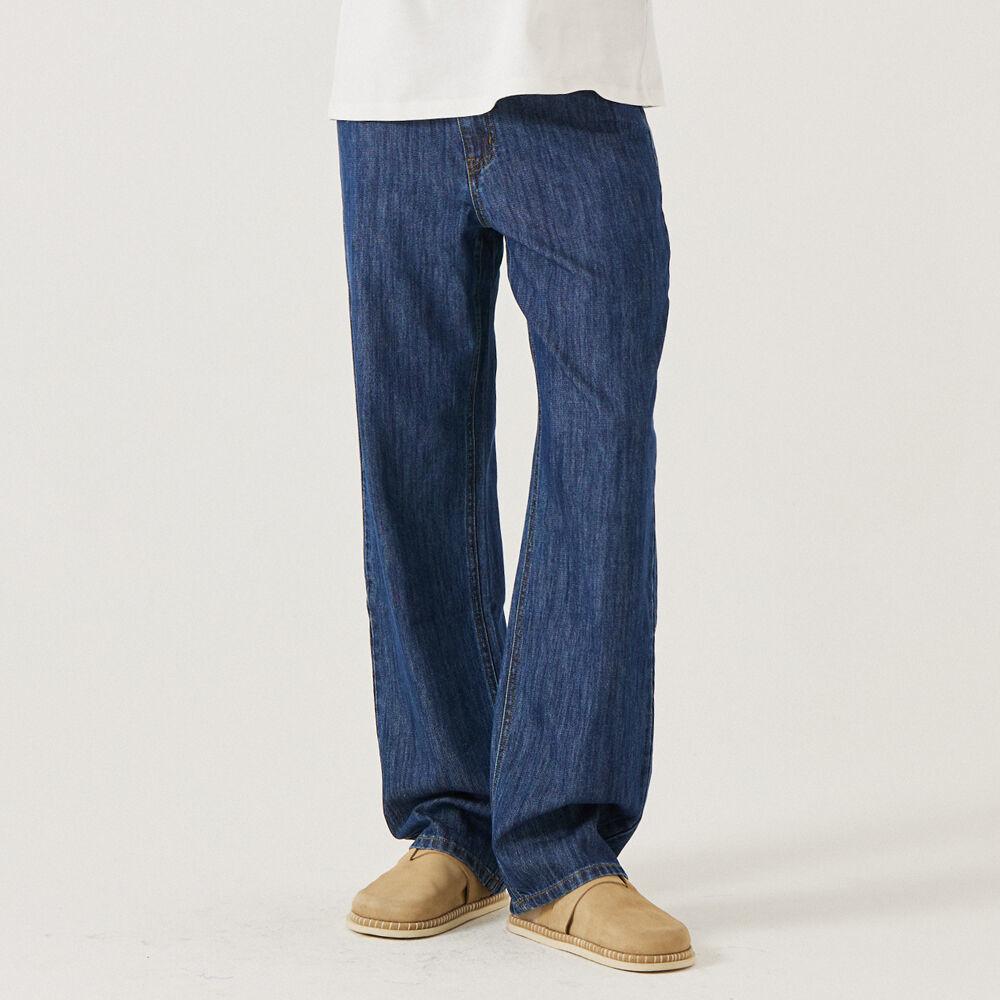 린넨 라이크 와이드 데님 [3COLOR]