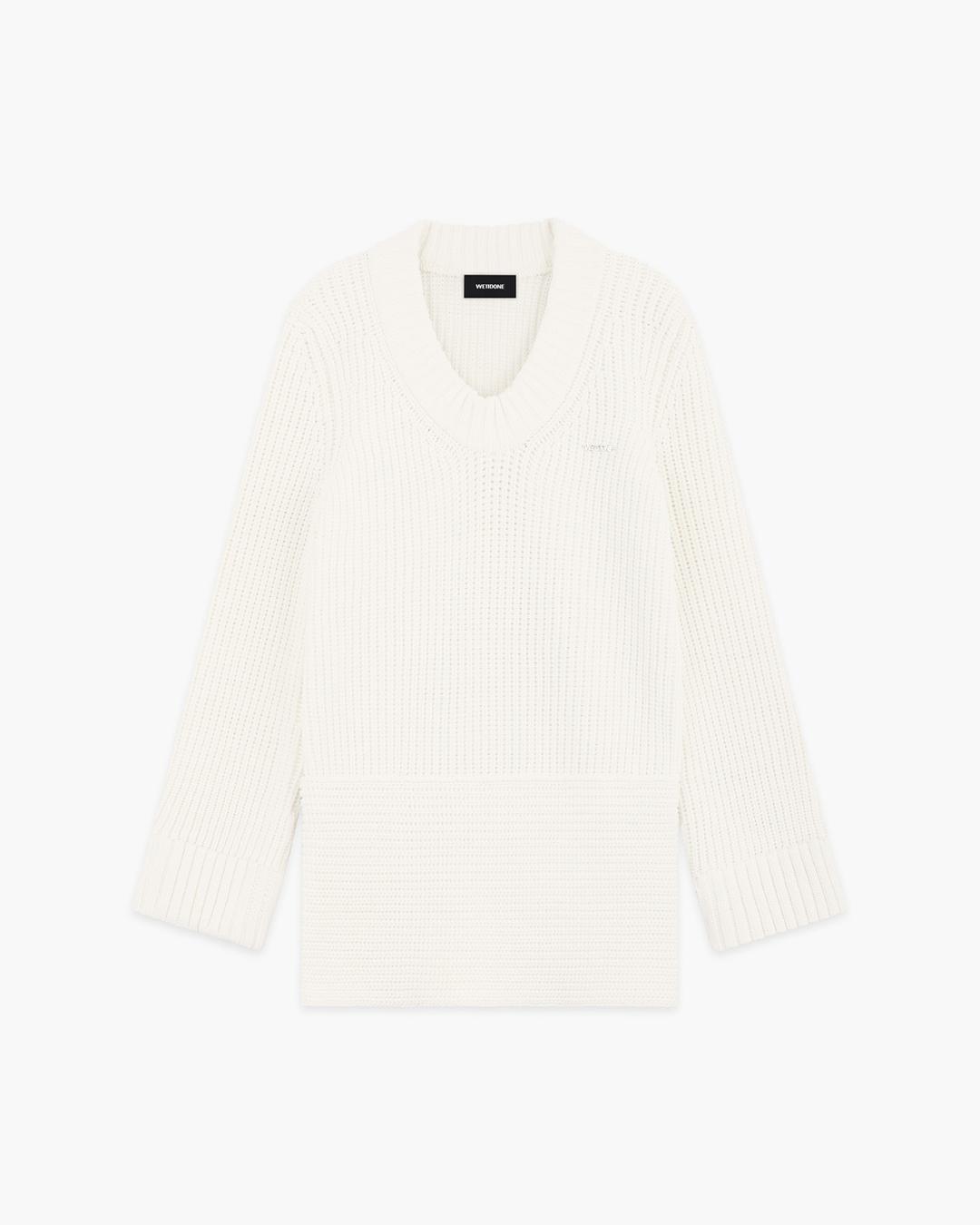 청키 니트 드레스