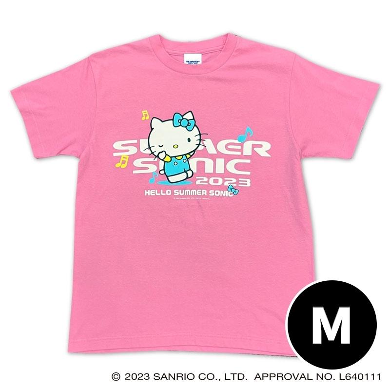 SUMMER SONIC｜HELLO KITTY Collaboration T-Shirt (M)ピンク