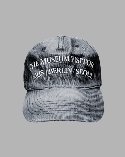 WASHED DENIM BALLCAP (BLACK)
