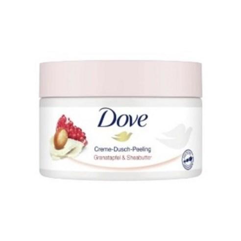 도브 Dove Cream Shower Scrub 독일 석류 & 시어버터 크림 샤워 필링 바디스크럽 225ml, 1개 - 바디케어세트 | 쿠팡