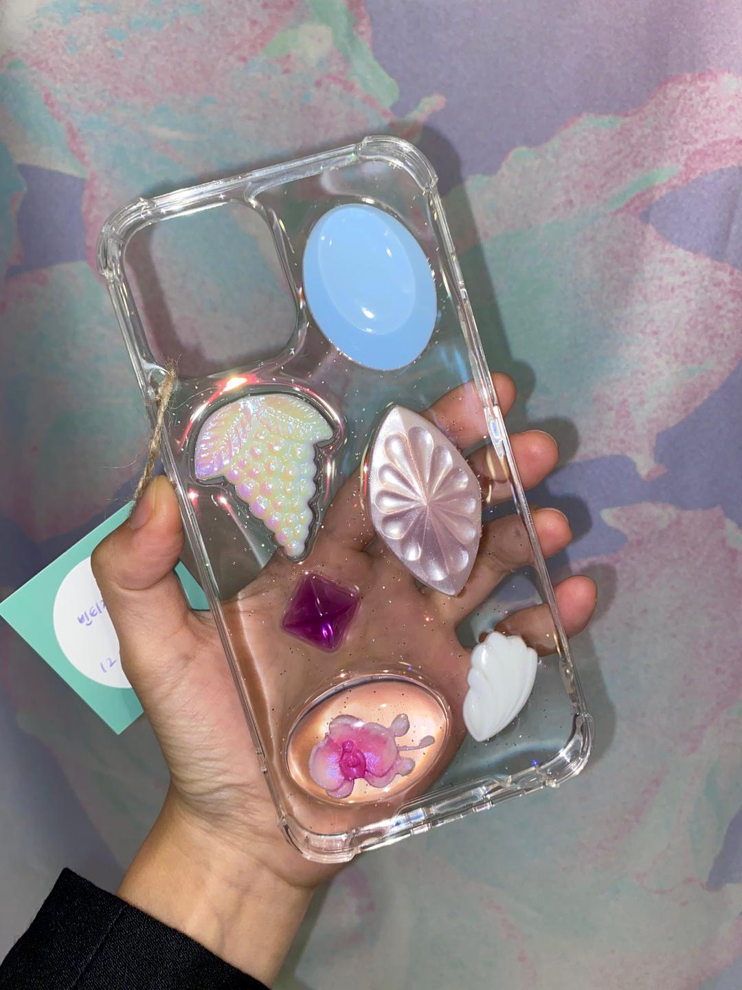 (bys) Vintage Cabochon Phonecase