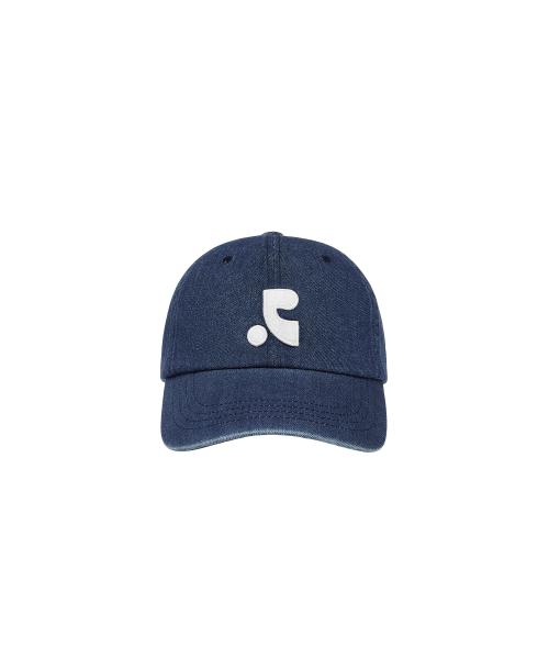 DENIM LOGO CAP - BLUE