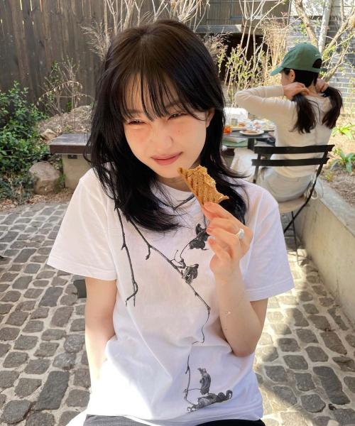 폴리지 티셔츠 (White)