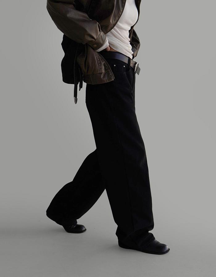 라룸 [by LAROOM] 기모블랙진