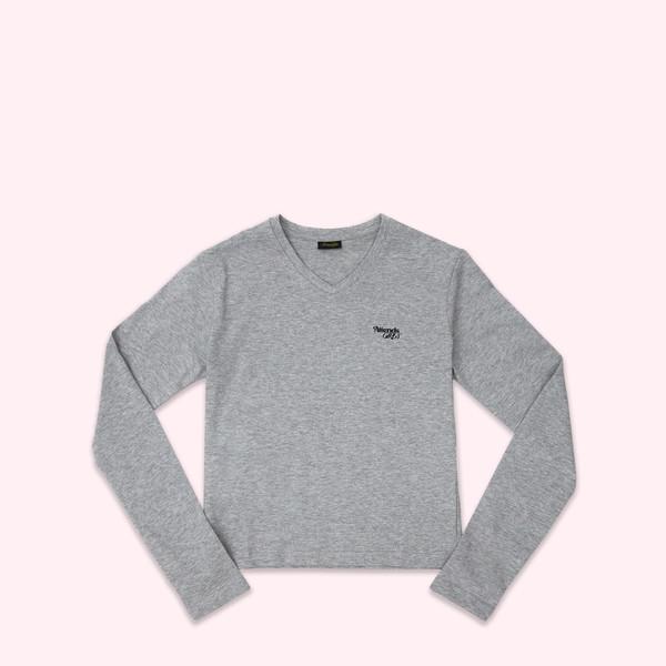 Attends girls tee shirt (gray)