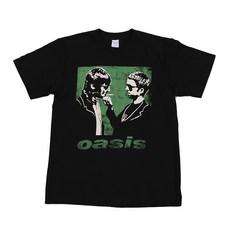 OASIS 오아시스 락밴드 반팔티셔츠 남자 여자 프린팅 공용