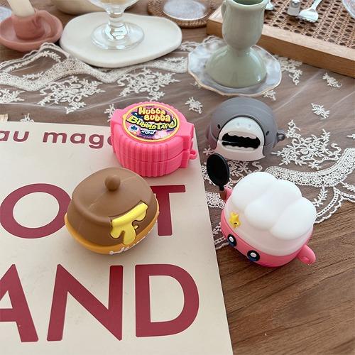 귀여운 버즈2 케이스 버즈2프로 라이브 악세사리 키링 실리콘