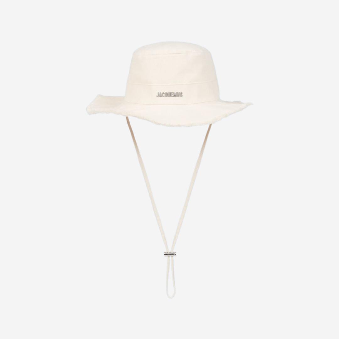 Jacquemus Le Bob Artichaut Bucket Hat Off White